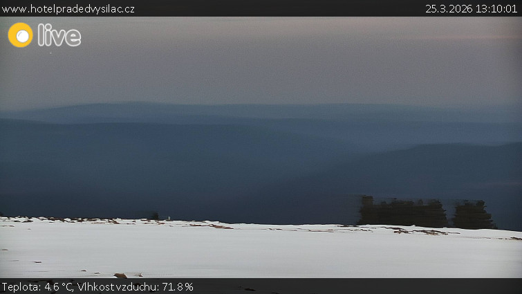 Praděd - Vysílač - Praděd - Vysílač - 25.3.2026 v 13:10