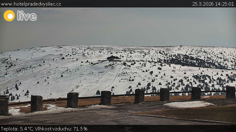 Praděd - Vysílač - Praděd - Vysílač - 25.3.2026 v 14:25