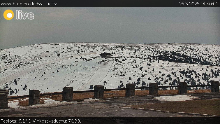 Praděd - Vysílač - Praděd - Vysílač - 25.3.2026 v 14:40