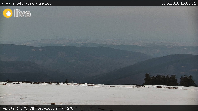 Praděd - Vysílač - Praděd - Vysílač - 25.3.2026 v 16:05