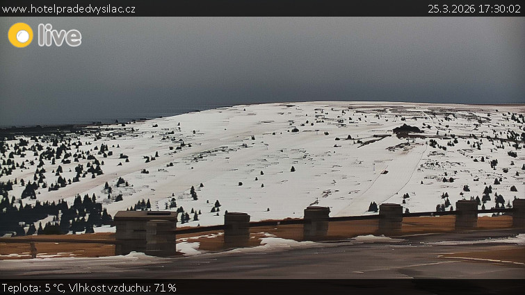 Praděd - Vysílač - Praděd - Vysílač - 25.3.2026 v 17:30