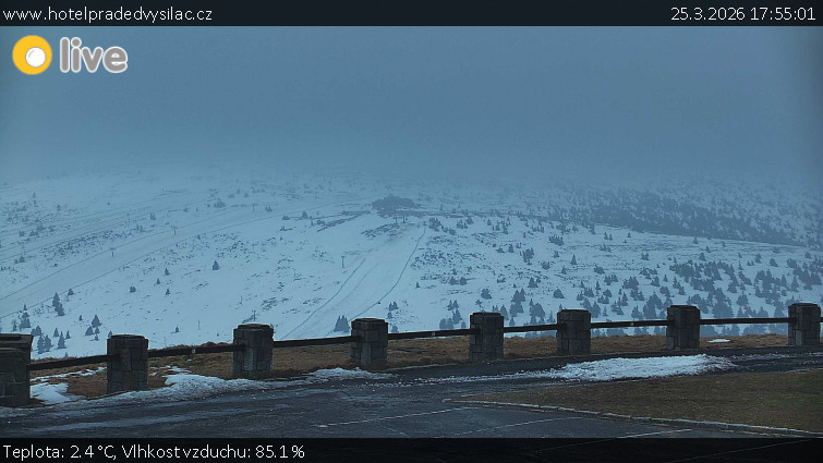 Praděd - Vysílač - Praděd - Vysílač - 25.3.2026 v 17:55
