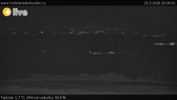 Praděd - Vysílač - Praděd - Vysílač - 25.3.2026 v 20:00