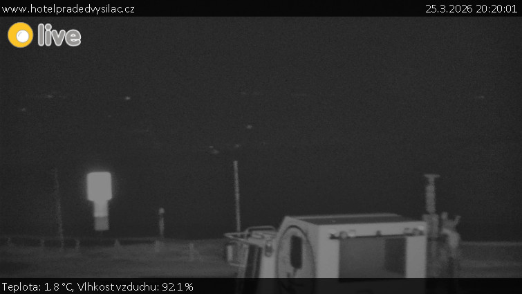 Praděd - Vysílač - Praděd - Vysílač - 25.3.2026 v 20:20