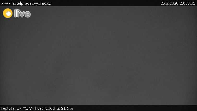 Praděd - Vysílač - Praděd - Vysílač - 25.3.2026 v 20:55