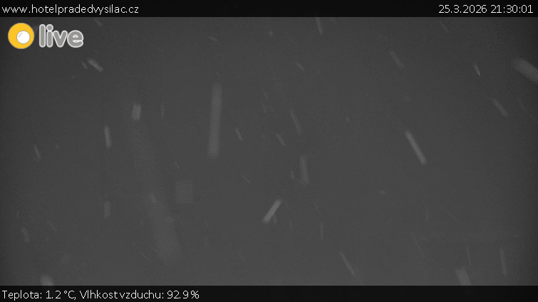Praděd - Vysílač - Praděd - Vysílač - 25.3.2026 v 21:30