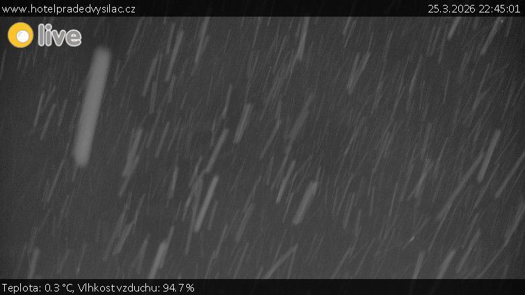 Praděd - Vysílač - Praděd - Vysílač - 25.3.2026 v 22:45