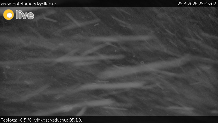Praděd - Vysílač - Praděd - Vysílač - 25.3.2026 v 23:45