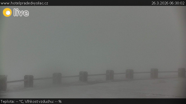 Praděd - Vysílač - Praděd - Vysílač - 26.3.2026 v 06:30