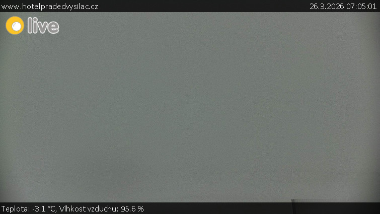 Praděd - Vysílač - Praděd - Vysílač - 26.3.2026 v 07:05