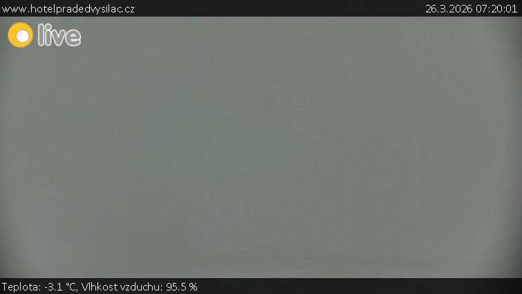 Praděd - Vysílač - Praděd - Vysílač - 26.3.2026 v 07:20