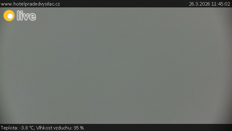 Praděd - Vysílač - Praděd - Vysílač - 26.3.2026 v 11:45