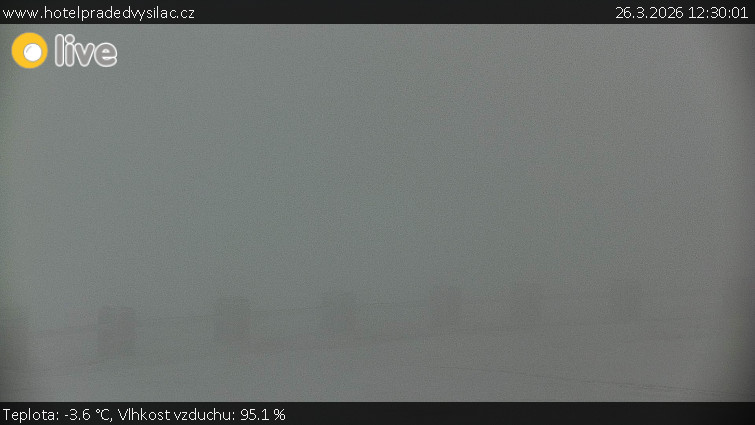 Praděd - Vysílač - Praděd - Vysílač - 26.3.2026 v 12:30