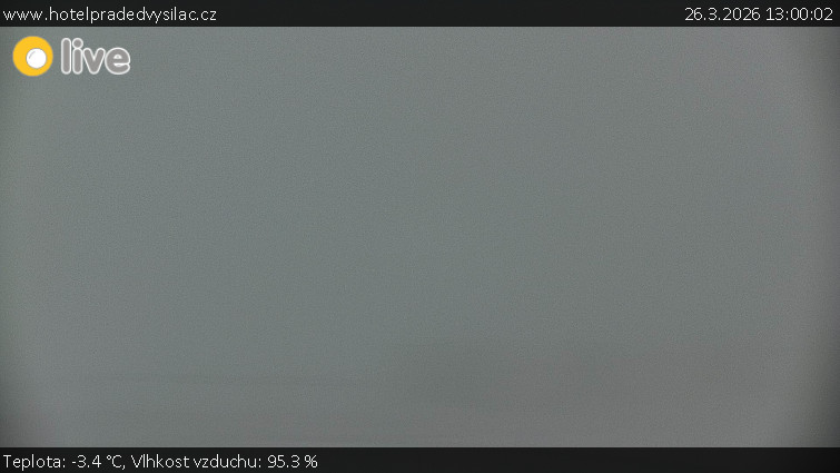 Praděd - Vysílač - Praděd - Vysílač - 26.3.2026 v 13:00