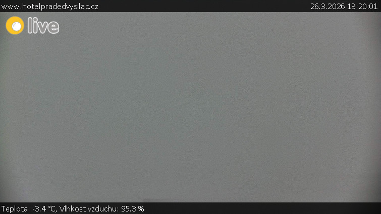 Praděd - Vysílač - Praděd - Vysílač - 26.3.2026 v 13:20