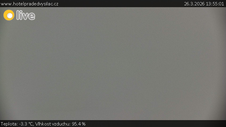 Praděd - Vysílač - Praděd - Vysílač - 26.3.2026 v 13:55