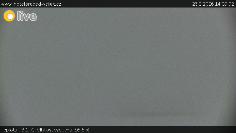 Praděd - Vysílač - Praděd - Vysílač - 26.3.2026 v 14:30
