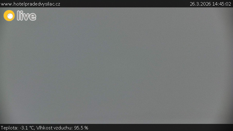Praděd - Vysílač - Praděd - Vysílač - 26.3.2026 v 14:45