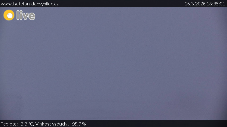 Praděd - Vysílač - Praděd - Vysílač - 26.3.2026 v 18:35