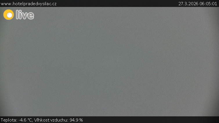 Praděd - Vysílač - Praděd - Vysílač - 27.3.2026 v 06:05
