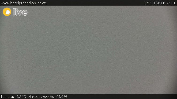 Praděd - Vysílač - Praděd - Vysílač - 27.3.2026 v 06:25