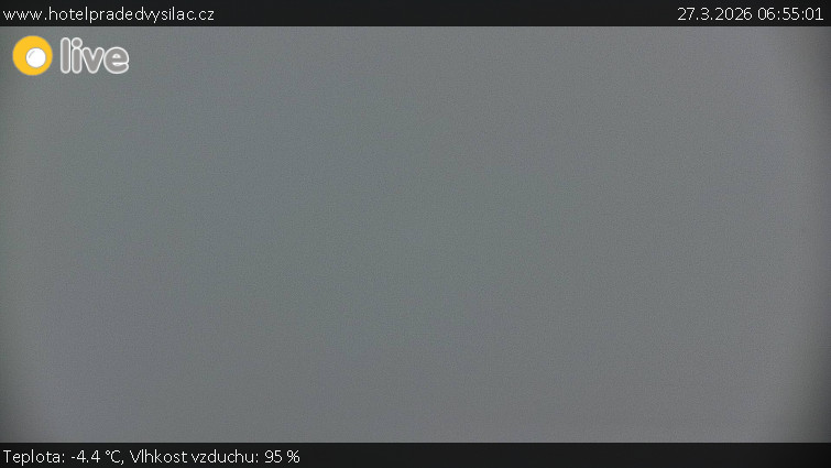 Praděd - Vysílač - Praděd - Vysílač - 27.3.2026 v 06:55