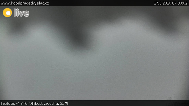 Praděd - Vysílač - Praděd - Vysílač - 27.3.2026 v 07:30