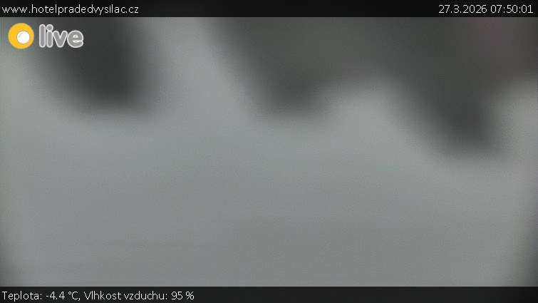 Praděd - Vysílač - Praděd - Vysílač - 27.3.2026 v 07:50