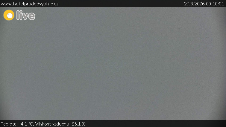 Praděd - Vysílač - Praděd - Vysílač - 27.3.2026 v 09:10