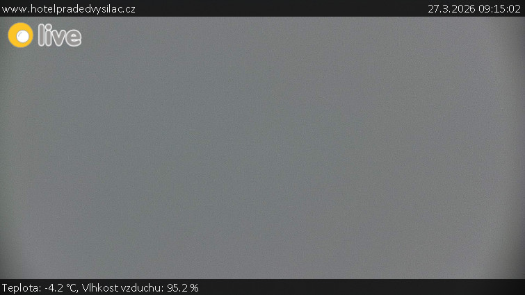 Praděd - Vysílač - Praděd - Vysílač - 27.3.2026 v 09:15