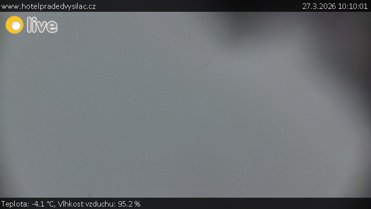 Praděd - Vysílač - Praděd - Vysílač - 27.3.2026 v 10:10