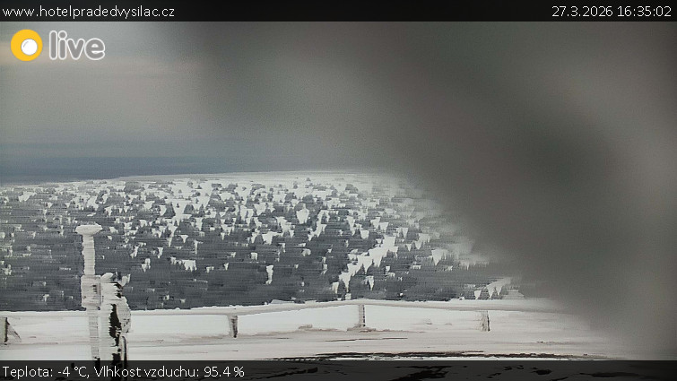 Praděd - Vysílač - Praděd - Vysílač - 27.3.2026 v 16:35