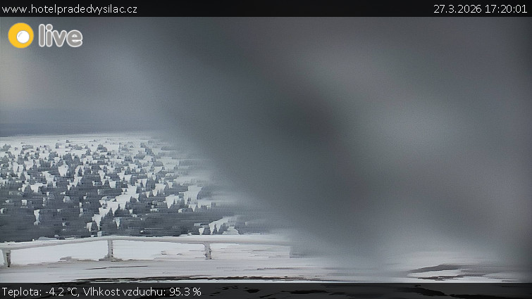 Praděd - Vysílač - Praděd - Vysílač - 27.3.2026 v 17:20