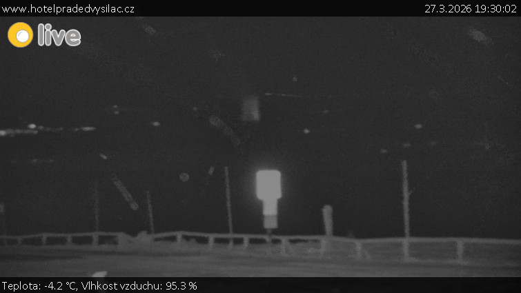 Praděd - Vysílač - Praděd - Vysílač - 27.3.2026 v 19:30