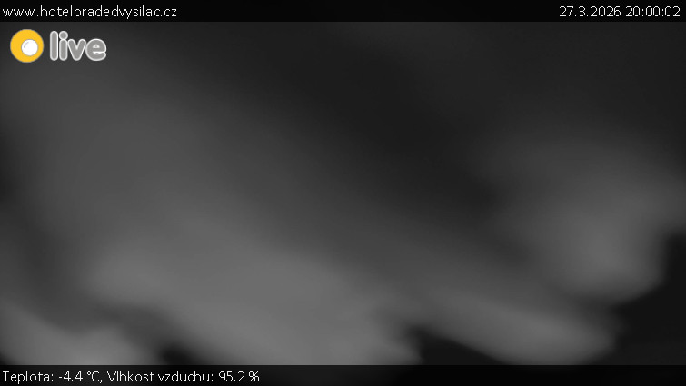 Praděd - Vysílač - Praděd - Vysílač - 27.3.2026 v 20:00