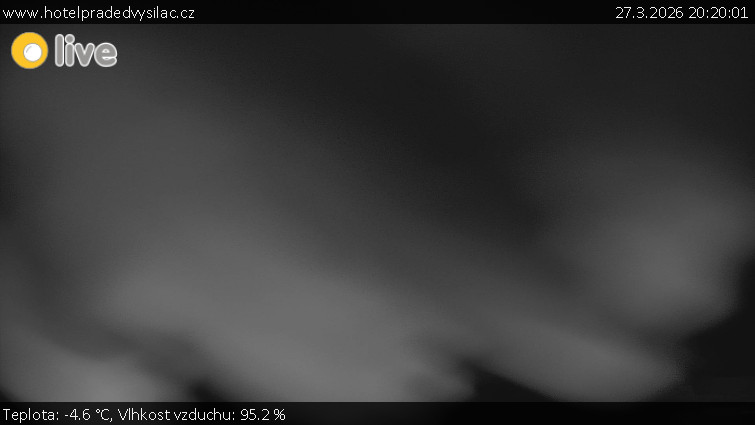Praděd - Vysílač - Praděd - Vysílač - 27.3.2026 v 20:20