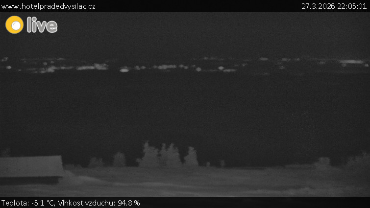 Praděd - Vysílač - Praděd - Vysílač - 27.3.2026 v 22:05