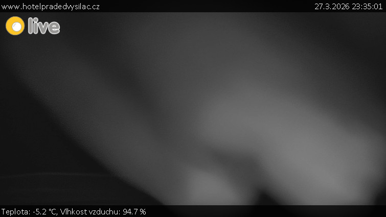 Praděd - Vysílač - Praděd - Vysílač - 27.3.2026 v 23:35