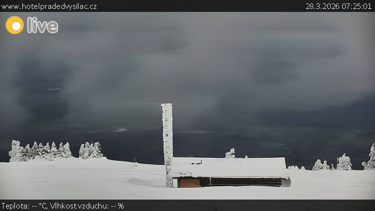 Praděd - Vysílač - Praděd - Vysílač - 28.3.2026 v 07:25