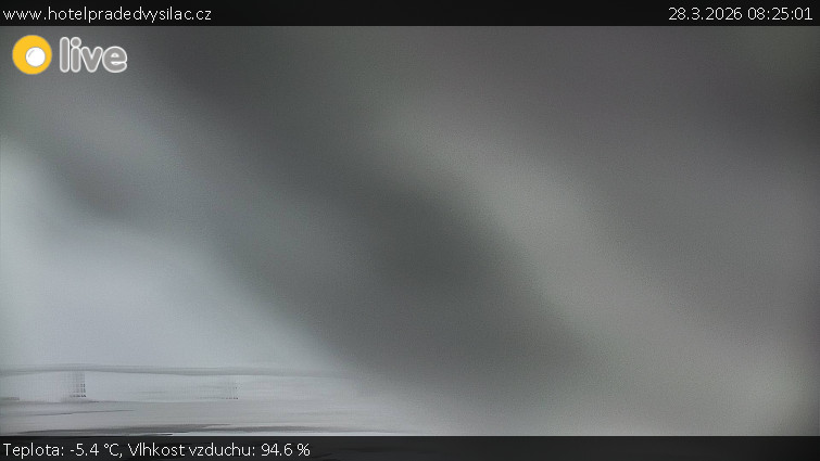 Praděd - Vysílač - Praděd - Vysílač - 28.3.2026 v 08:25