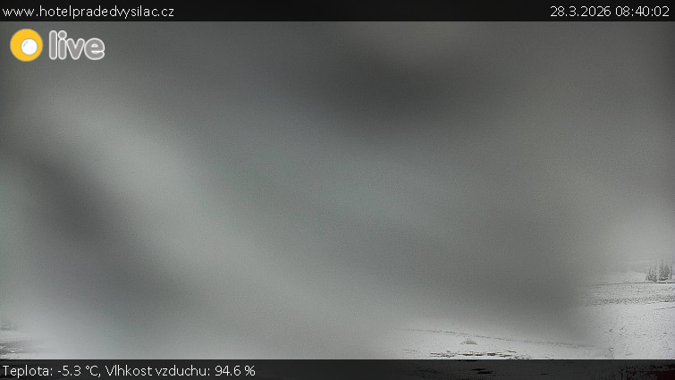 Praděd - Vysílač - Praděd - Vysílač - 28.3.2026 v 08:40