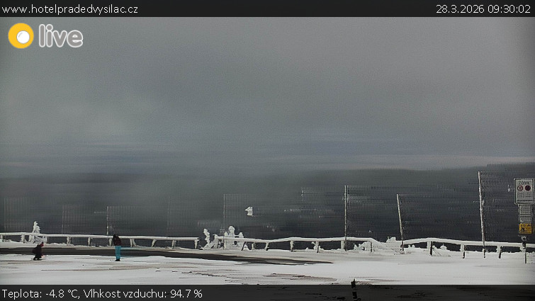 Praděd - Vysílač - Praděd - Vysílač - 28.3.2026 v 09:30