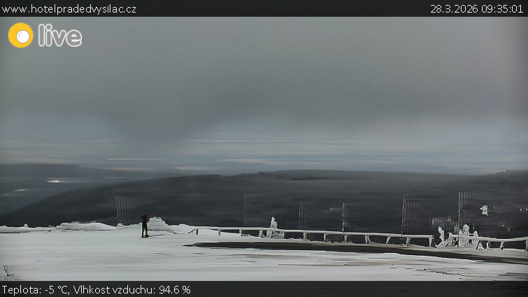 Praděd - Vysílač - Praděd - Vysílač - 28.3.2026 v 09:35