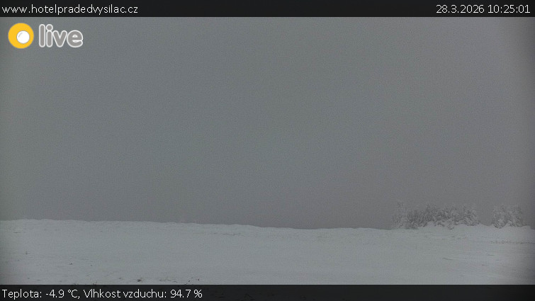 Praděd - Vysílač - Praděd - Vysílač - 28.3.2026 v 10:25