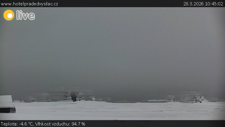 Praděd - Vysílač - Praděd - Vysílač - 28.3.2026 v 10:45