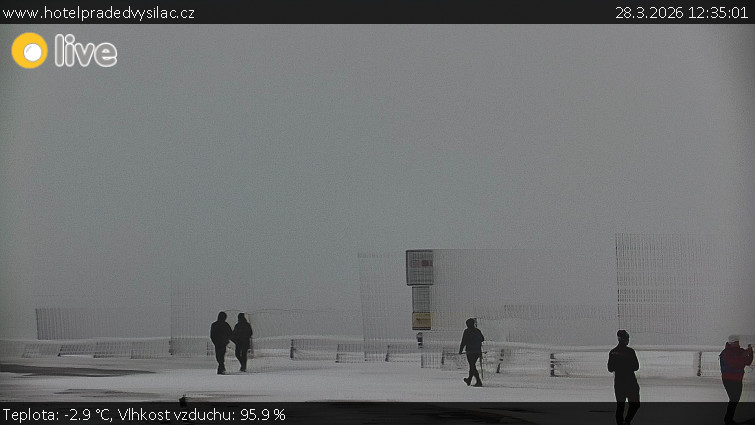Praděd - Vysílač - Praděd - Vysílač - 28.3.2026 v 12:35