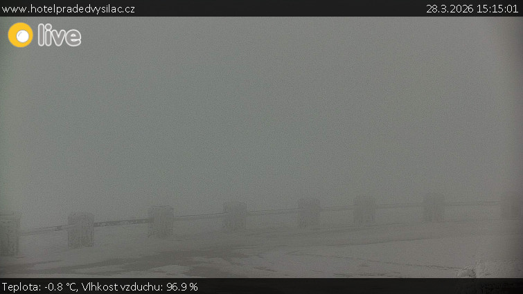 Praděd - Vysílač - Praděd - Vysílač - 28.3.2026 v 15:15