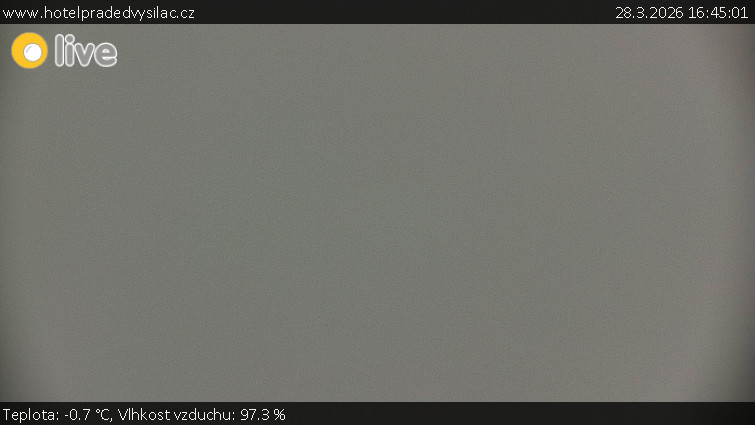 Praděd - Vysílač - Praděd - Vysílač - 28.3.2026 v 16:45