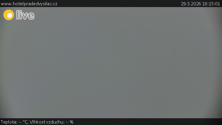 Praděd - Vysílač - Praděd - Vysílač - 29.3.2026 v 18:15
