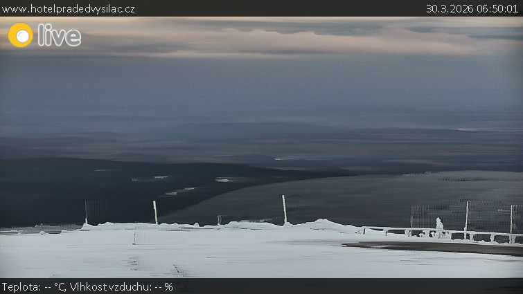 Praděd - Vysílač - Praděd - Vysílač - 30.3.2026 v 06:50